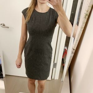 Banana Republic grey work dress